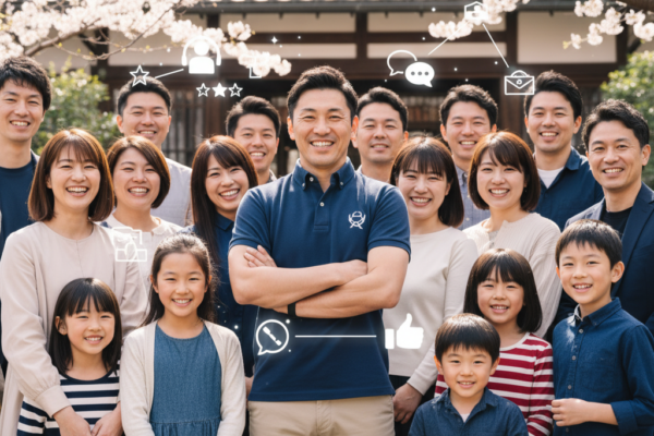 地域の「顔」となる：看板と口コミ・紹介の最大化