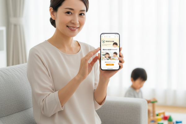 1.ファーストビューで「制度的な安心」と「教育の質」を強力に提示する