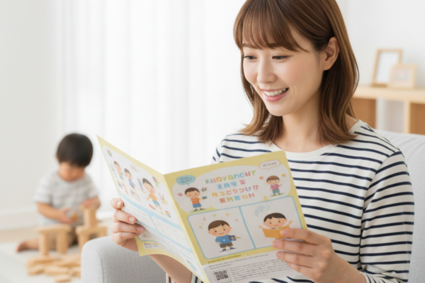 チラシ/ポスティングを「デジタル誘導」と「行政情報」の提示に変える